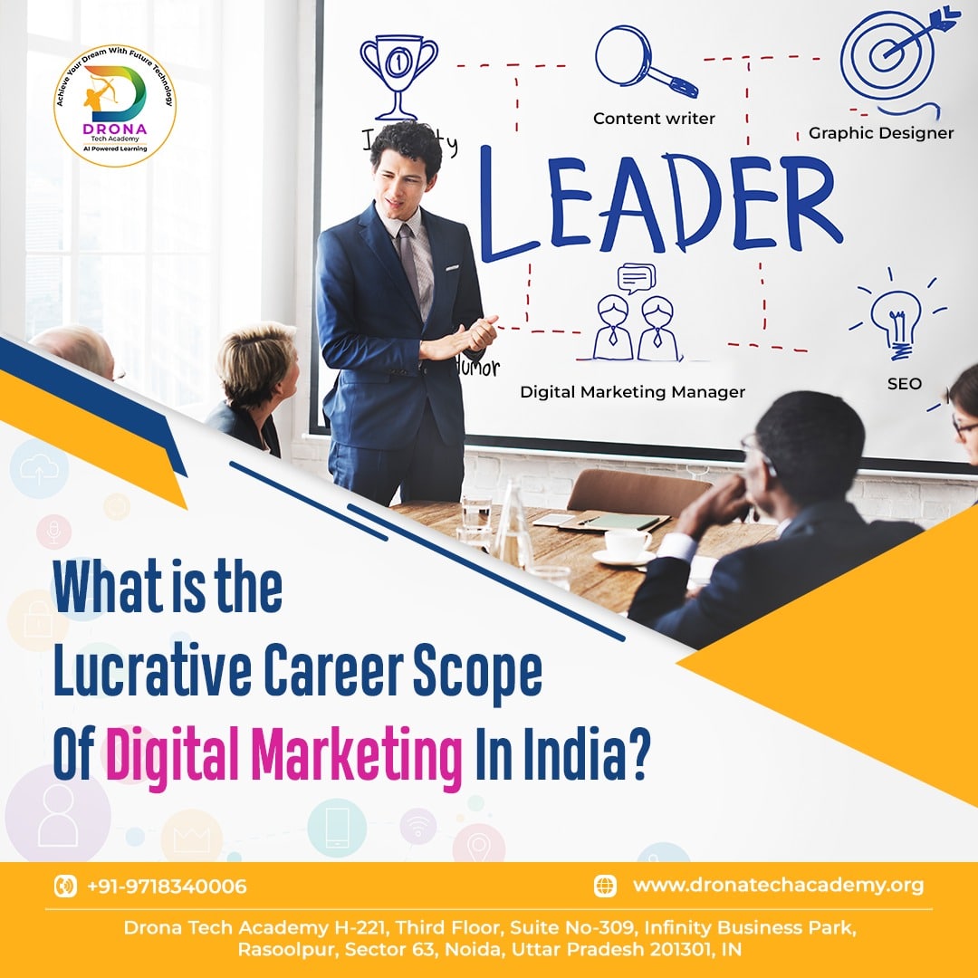 <h4>What is the Lucrative Career Scope Of Digital Marketing In Noida?